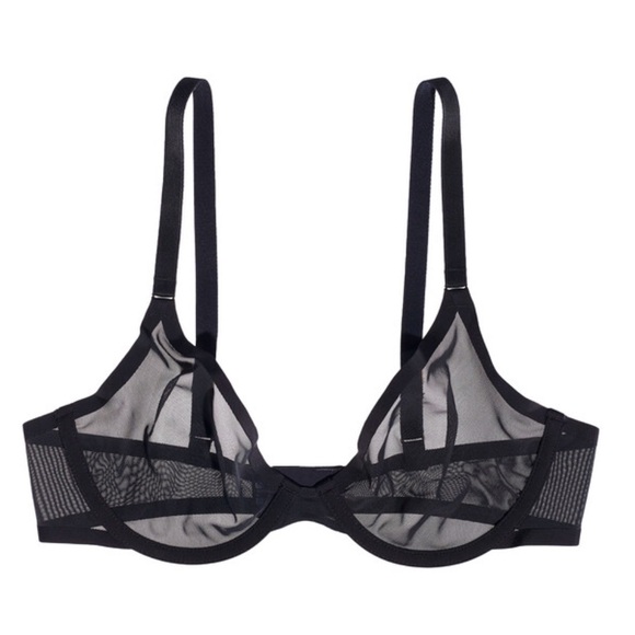 Cuup The Plunge Mesh Bra Sz 32E NWOT - Picture 1 of 4